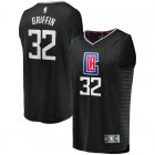 Camiseta Blake Griffin 32 Los Angeles Clippers Statement Edition Negro Hombre